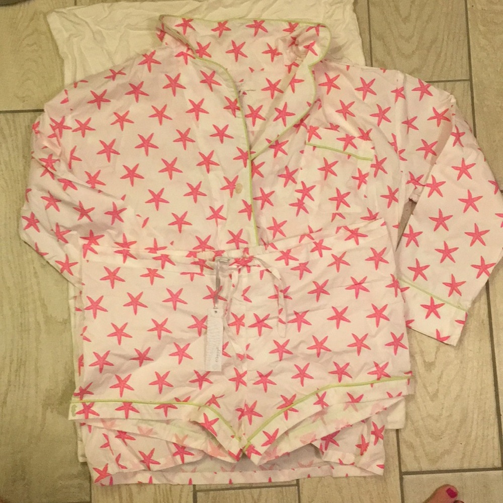 Marigot Collection Lorient Block Print Short Pjs